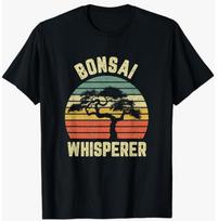 Bonsai Shirt Funny Japanese Bonsai Tree Whisperer Gift Unisex T-Shirt 100 beige