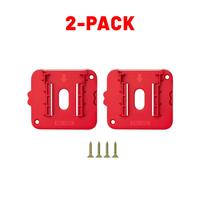 11 Pack Battery Holder for Milwaukee M18 18V Battery Wall Mount Holder Storage Case Tool Holder For Shelf Work Van Toolbox