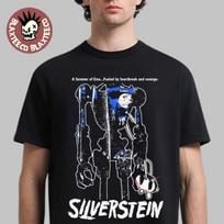 Silverstein Camp Screamo 2026 Tour Merch A Summer Of Emo Robot T-Shirt L black
