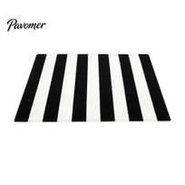 Durable Indoor Floor Mat Striped Door Mat, Holiday Entrance Rug, Non-slip Absorbent Entryway Carpet Washable Decorative Rug for Front Bathroom Kitchen 80x120cm D