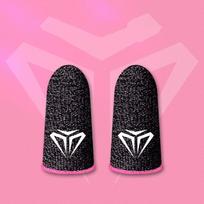 Mobile Games  Finger Sleeve Fingertip Gloves Gaming Finger Cover Thumb Gloves rožinė