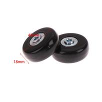 Replacement Wheels for Luggage Suitcases - Set of 2 black