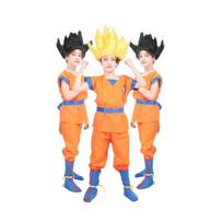 Dragon Ball Son Goku Kostiumas Animacija Gui Xianliu Super Saiyan Perukas Vaikų Pasiruošimas L beige
