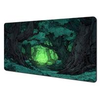 Magic The Gathering Dark Forest TCG Playmat Card Game Mouse Pad Waterproof NonSlip MTG Battlefield Desk Mat 400X800X2MM