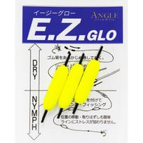 AXISCO E.Z.GLO Fly Fishing Strike Indicator L Size Yellow 3pcs Rigid Foam High Buoyancy Float yellow