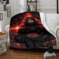 Naruto Blanket Durable Comfort Perfect for Picnics Office Chair Office Four Seasons Universal Modern Style Unique Gift for Family and Friends Camping 130cmx150cm