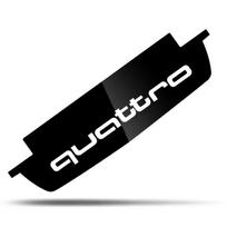 Automobilio emblema Stabdžių žibinto projekcijos plokštelės Lipdukas Decal Priedai Audi Quattro RS S Line A3 A5 A4L A6L B8 8P 8V B6 Q5 Q7 Q3