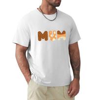 Bluey Mum Ladies For Moms On Mothers Day Tshirt Plus Size Nonshrink Tshirt M white