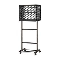Braiding Hair Rack with Wheels Large-Capacity Stand Knot-Unravelingunrestricted gray