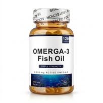 Omega 3 Fish Oil 3600mg Capsules 3x Strength EPA & DHA, Highest Potency 1pack