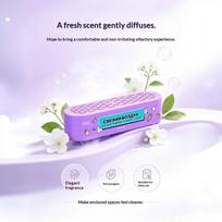 1Pc Deodorizer Removes Odor, Cleaning Odor, Aromatherapy, Fresh Indoor Air For Home Use, And Eliminates Smoke Odor A1 white