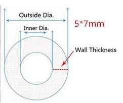 5 Meters Transparent Food Grade Silicone Tube 2 4 6 8 10 12 Flexible Garden Rubber Hose Aquarium Soft Tubing Silicone Pipe 200cm