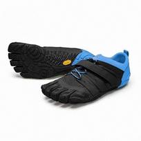 Barefoot Five Finger Training Shoes Men Women Indoor Gym Running Yoga Dance Lightweight Flexible Rubber Sole 35 black