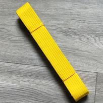 Cotton Taekwondo Belt Uniform Colored Ranking Belts Karate Random Belt for Adult Children  TKD 220cm geltona