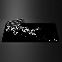 Sakura Mouse Pad Large Gamer Mousepad Pink Cherry Blossom Keyboard Mats XXL Mousemat Pc Accessories Rubber Office Desk Mat 90x40 300X700X2MM