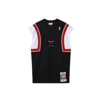 Mitchell & Ness 'NBA Chicago Bulls 1997' Authentic Shooting Shirt ASSH1046-CBU97PPPBLCK XXXL white