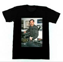 Dj Saddam Hussein T Shirt Technics 1200 Iraq House Edm Hip Hop 2019 New Brand Clothing Custom Special Print Unisexs Photo T Shirts 4XL black