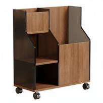 Athletic Gear Organizer gym Storage Rack Exercise Mat Holder Multiexercise brown