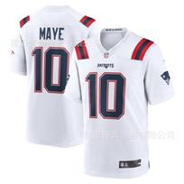 NFL Patriots Football Jersey Embroidered Sports Uniform Men Women M
