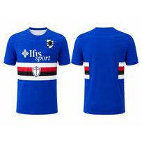 UC Sampdoria 2026 Football Jersey Unisex T-Shirt Athletic Leisure Sportswear Adult Kids Family Tee Y2K Style Fan Edition Man Kid 2XL blue