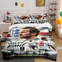 Harry Kane Anglijos Futbolo Patalynės Komplektas Patalynės komplektas (1 antklodės užvalkalas, 2 pagalvių užvalkalai, antklodė neįtraukta) sofos 155x200cm