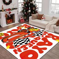 1PC Lightning McQueen Rug - home decoration Carpet For Living Room Bedroom Flooring Computer Chair Area Rug 60x90cm( 23x35in )