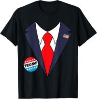 Donald Trump Halloween Costume Funny Design Unisex T-Shirt 150 blue