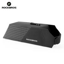 ROCKBROS Bicycle Tube Bag Ultralight Waterproof Bag Pack 3D PP Support Hard Shell Bag Bike Frame Bag Set Road Bike Accessories gray