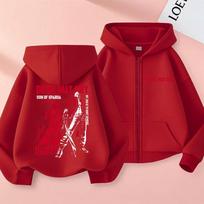 Anime Devil May Cry Son of Sparda Dante Zipper Hoodie Men Women Cartoon Manga Zip Up Jacket Coat Unisex Vintage Casual Hoodies L raudona