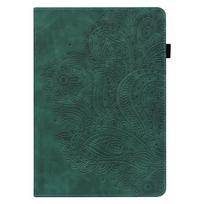 Funda for Redmi Pad Pro Case 12.1 Inch Embossing Wallet Stand Flip Cover for Coque Xiaomi Poco Pad 12.1 Redmi Pad Pro Case Cover Poco Pad (12.1 inch) žalia