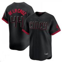 MLB Cincinnati Reds Ken Griffey Jr. Elly De La Cruz 30 44 11 City Edition Embroidered Baseball Jersey S
