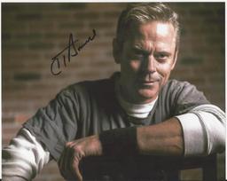C. Thomas Howell signed Photo Poster painting gray