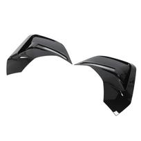 Rear Bumper Vent Spoiler Racing Look Stylish Rear Side Air Vent Canard Cover Trim for 4 Series I4 G26 M Sport 2020 to gray