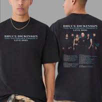 Bruce Dickinson „The Mandrake Project“ gyvai Šiaurės Amerikos turas 2026 Dvišalis unisex marškinėlis XXXL black