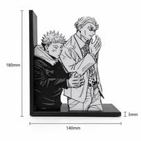 Jujutsu Kaisen Anime Silueto Knygų Laikiklis Juoda Balta Manga Personažo Knygų Laikiklis Knygų Lentynos Dekoracija Knygų Kamštis Dovana Gerbėjams