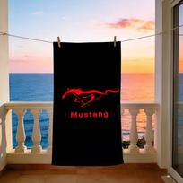 Brand Ford Mustang Towel Towel Beach Towel Oversized Quick Dry Towel Absorbent Soft Swim BeachTowels for Men Women 100x50cm