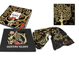 Women' Scarf Gustav Klimt Tree of Life Carmani Scarf Gift beige