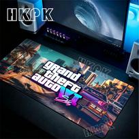 Game Grand Theft Auto GTA Mouse Pad Laptop Gaming Mousepad Size for Large Edge Locking Game Keyboard Pads Decorate the Bedroom 300x600x2mm