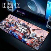 Game Grand Theft Auto GTA Mouse Pad Laptop Gaming Mousepad Size for Large Edge Locking Game Keyboard Pads Decorate the Bedroom 300x600x2mm