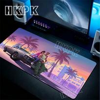 Game Grand Theft Auto GTA Mouse Pad Laptop Gaming Mousepad Size for Large Edge Locking Game Keyboard Pads Decorate the Bedroom 300x600x2mm