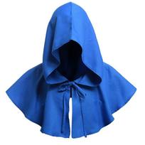 Halloween Costumes Unisex Witch Adult Carnival Hooded Cloak Short Cloak Hooded Cape Party Coat