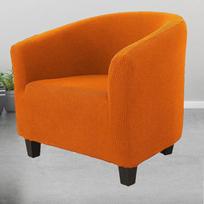 Elastic Stretch Tub Chair Cover Armchair Seat Sofa Skin Covers Full Slipcover seat covers office chair chair covers wedding oranžinė