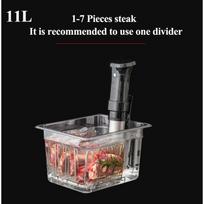 6L or 11L For Immersion Circulators Sous Vide Cooker Container With Two Sizes Sous-Vide Machine Food Grade PC Material