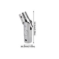 Multi Angle Adjustable Parasol Tilt Connector Umbrella Hinge  Patio Umbrella Accessories 38mm