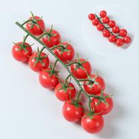 Hanging Artificial Tomatoes String Foam Fake Fruit Props Tomatoes Ornament  Photography Props raudona