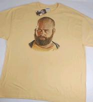 The hangover 2 promo T-shirt 2XL Zach Galifianakis Warner Bros ultra rare promo Unisex T-Shirt S beige