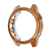 Silicone Case For Garmin Fenix 7 7x 7s 5 5x Protector Frame Clear Rubber Cover SmartWatch For Garmin Fenix 7 5 Case Accessories 7 Rose gold for Fenix 7 Chi brown