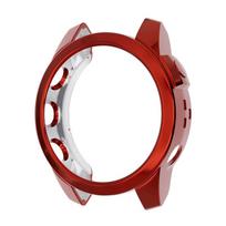 Silicone Case For Garmin Fenix 7 7x 7s 5 5x Protector Frame Clear Rubber Cover SmartWatch For Garmin Fenix 7 5 Case Accessories 7 Red for Fenix 7S China Ma