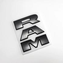 ABS Car Styling Front Head Grille Emblem Badge Decals for Dodge Ram Logo 1500 2500 3500 2021 2020 2019 2018 2017 Accessories E4