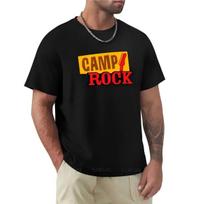 Camp Rock Retro Disney Channel Movie Graphic T-Shirt 3XL black